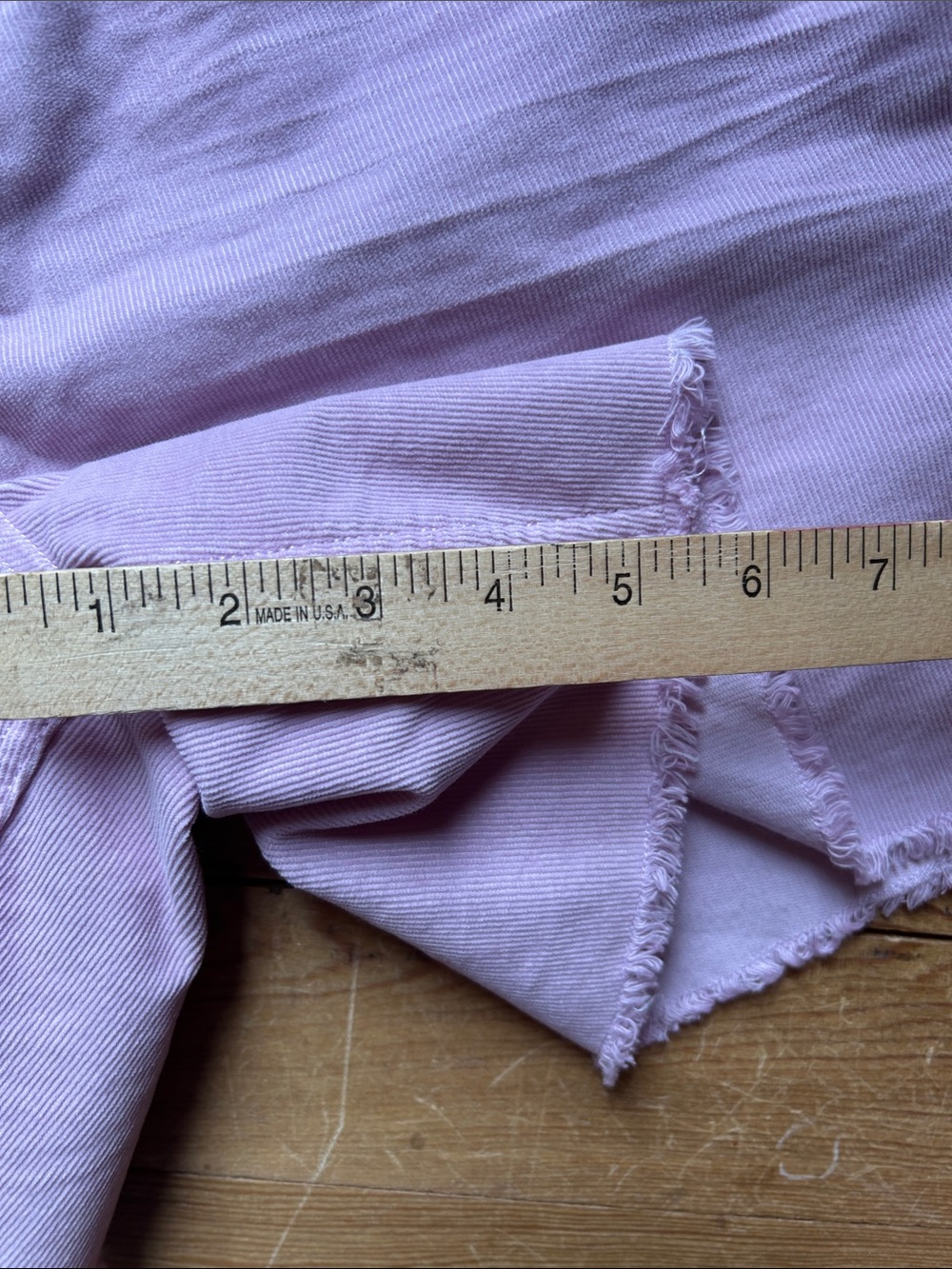 Carve Designs Dogtown Light Pink Frayed Hem Denim Shorts - Picture 8 of 8